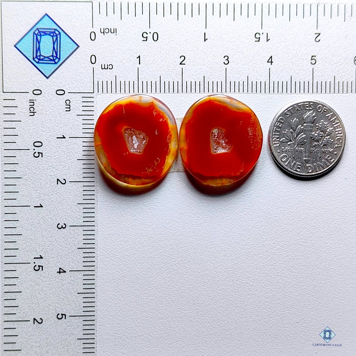 Botswana Agate Oval Pairs