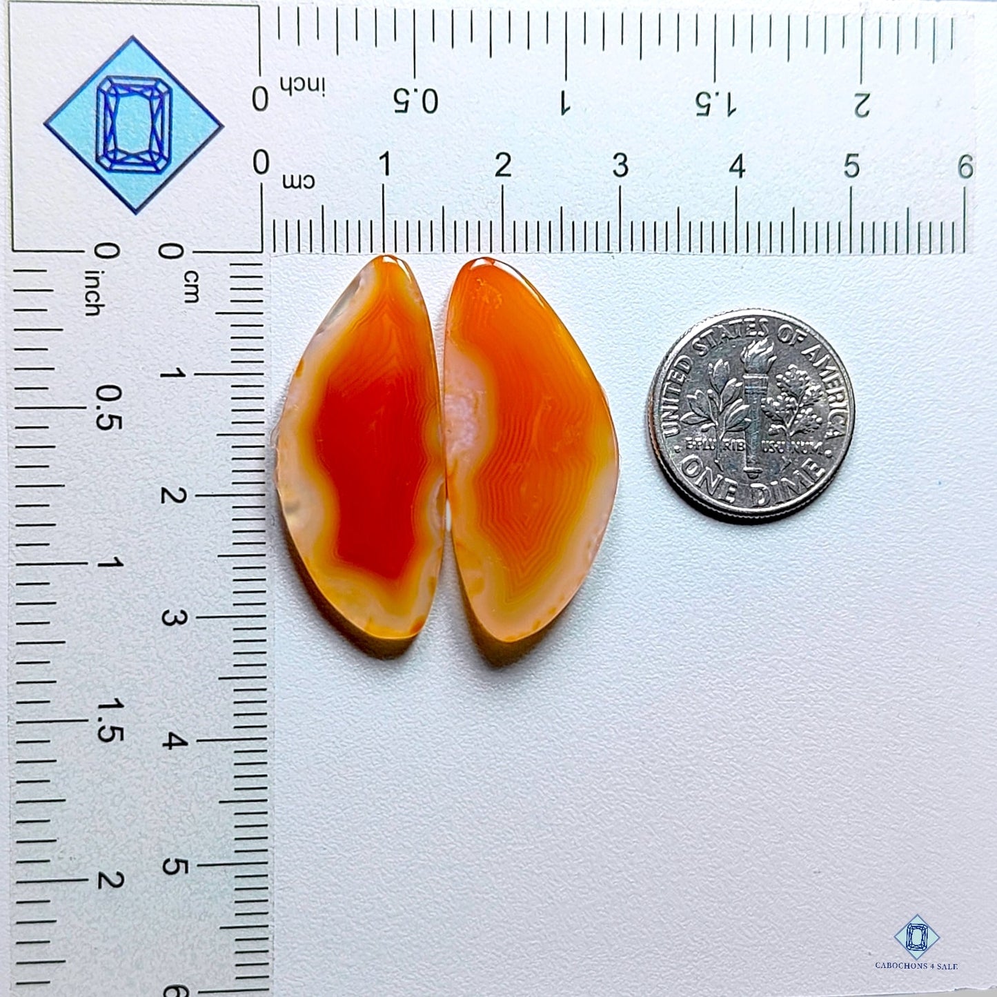 Botswana Agate Fancy Pairs