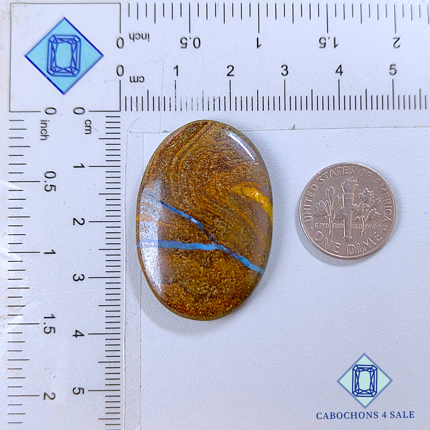 Boulder Opal Oval Cabochons 36*24*5mm