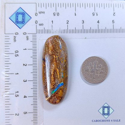 Boulder Opal Oval Cabochons 43*17*8mm