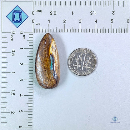 Boulder Opal Pear Cabochons