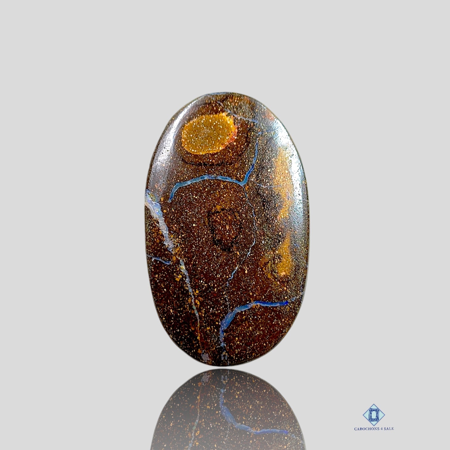 Boulder_opal-c4sw1826-Oval-Brown-Cabochons