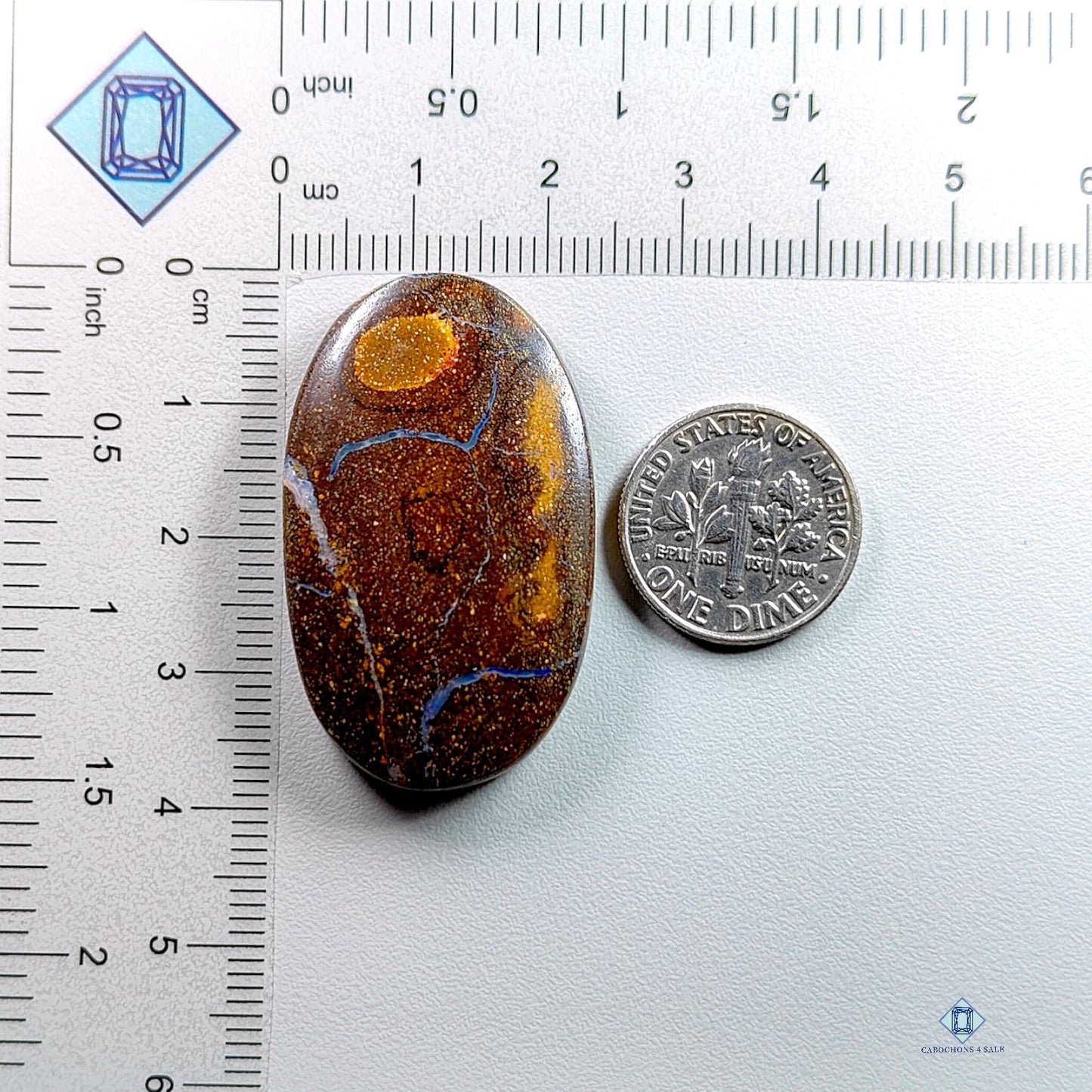 Boulder opal-Oval-Cabochons