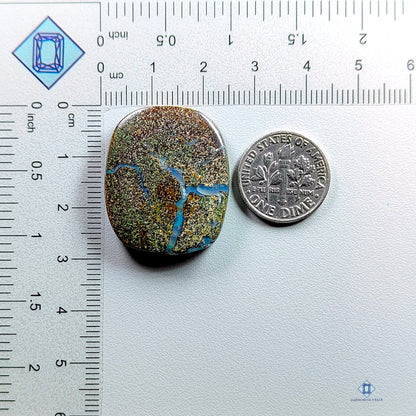 Boulder opal-Ractangle-Cabochons