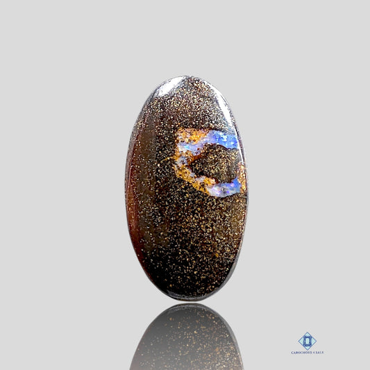 Boulder_opal-c4sw1833-Oval-Brown-Cabochons