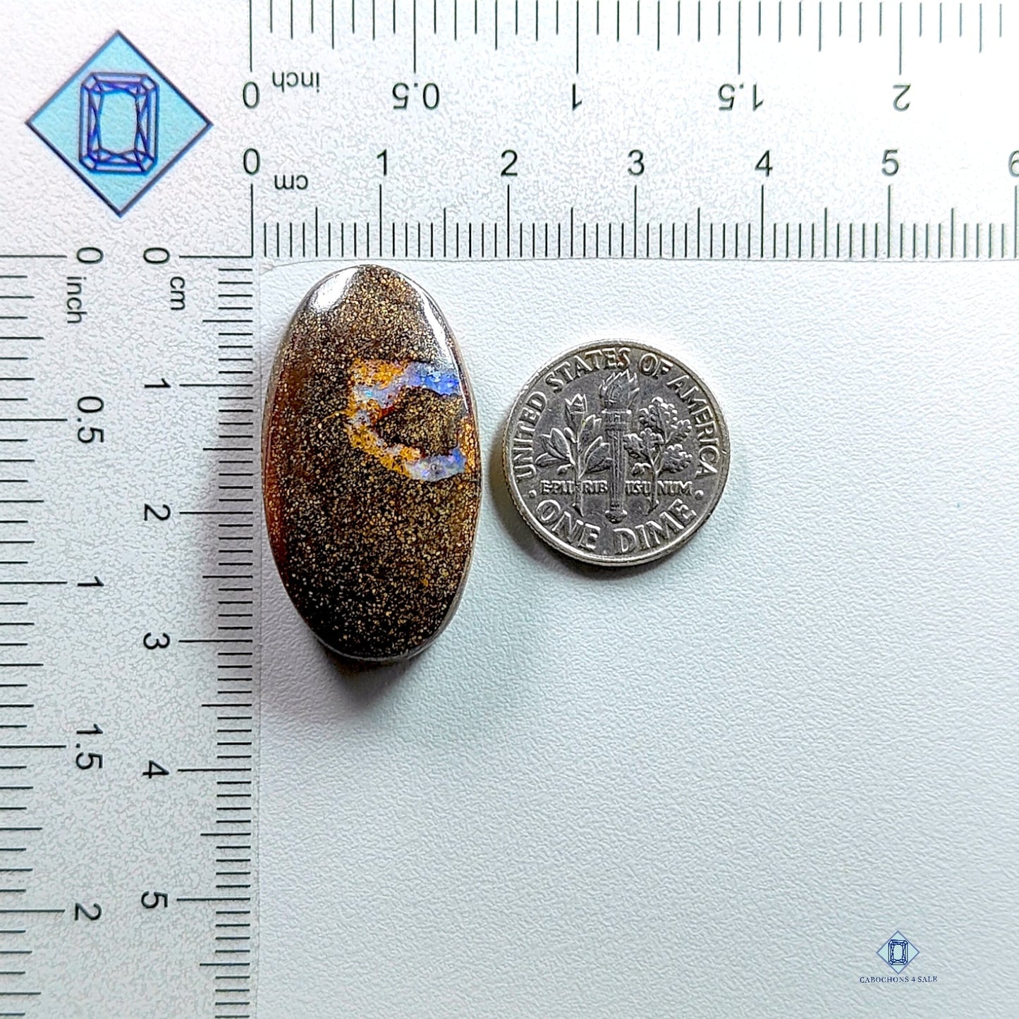 Boulder opal-Oval-Cabochons