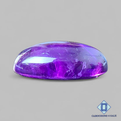 Natural Brazilian Amethyst Gemstone Oval Cabochons 20*16*7mm from Brazil  available for sale