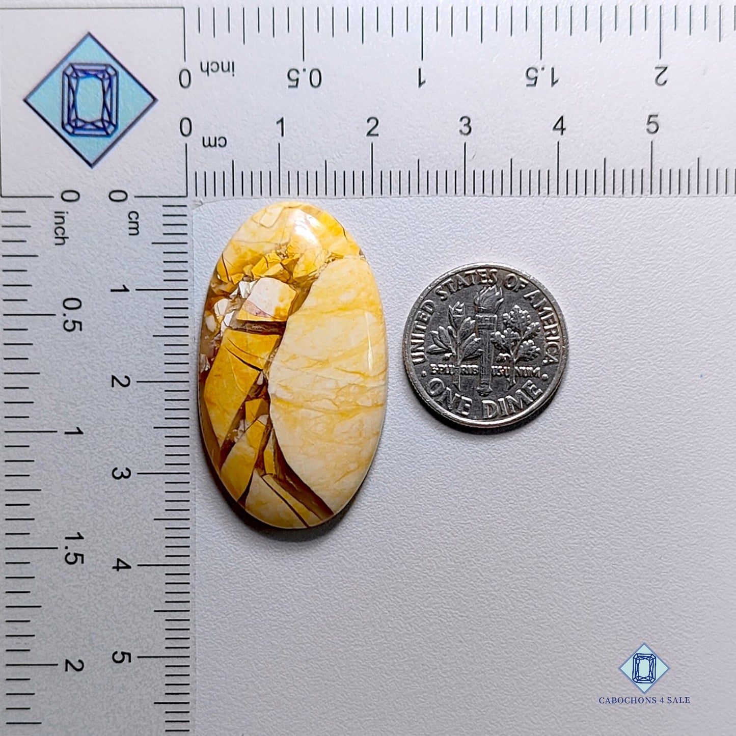 Brecciated Mookaite-Oval-Cabochons