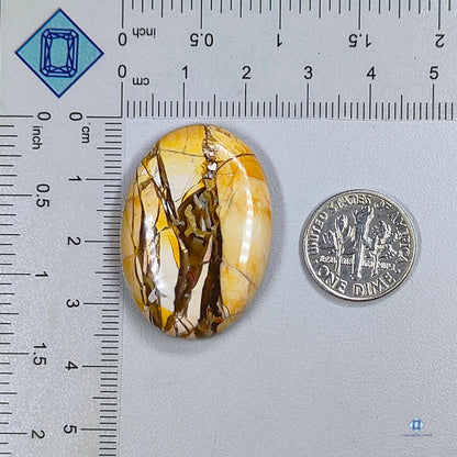 Brecciated Mookaite Oval Cabochons