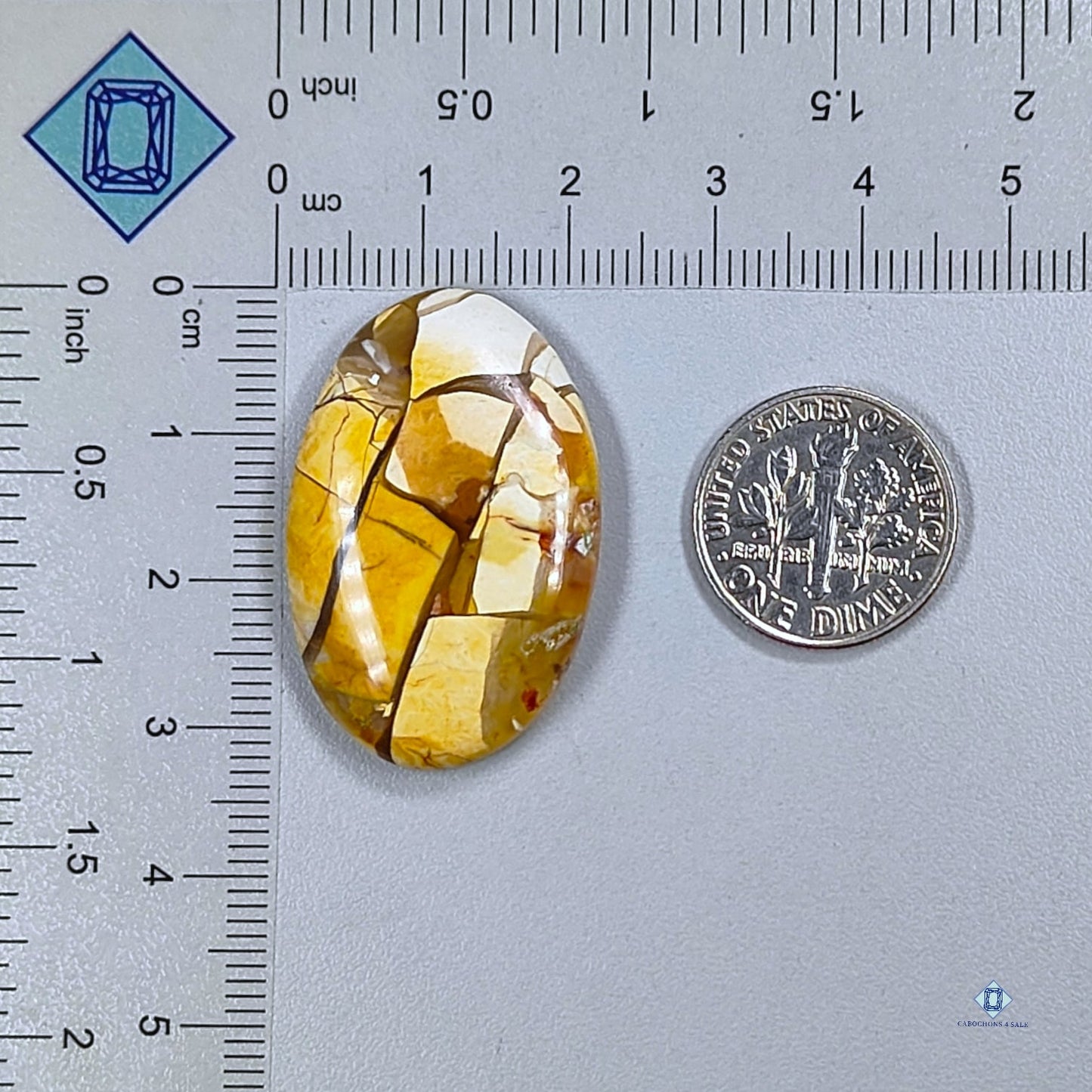 Brecciated Mookaite Oval Cabochons