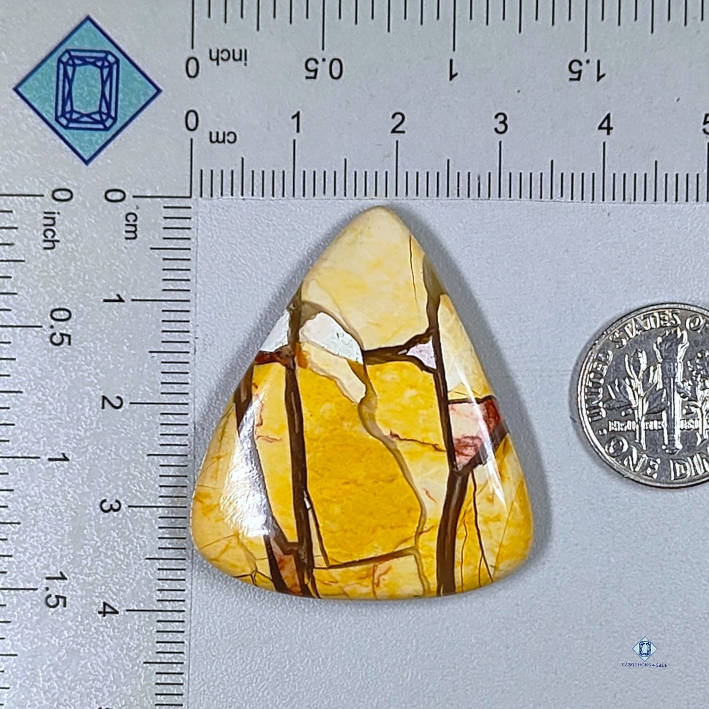 Brecciated Mookaite Pear Cabochons