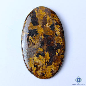 Bronzite Oval Cabochons 46x28x4mm