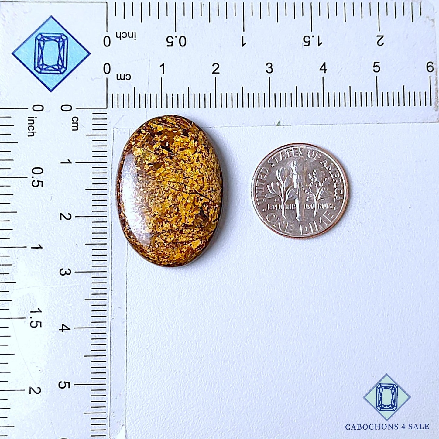 Natural Bronzite Gemstone Oval Cabochons 28*20*5mm from Brazil available for sale