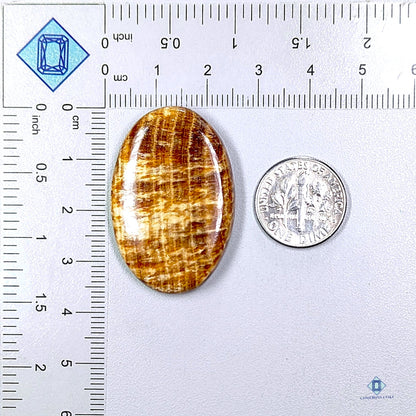 Brown Argonite Oval Cabochons