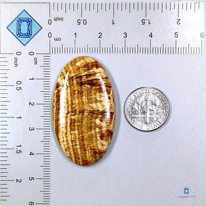 Brown Argonite Oval Cabochons