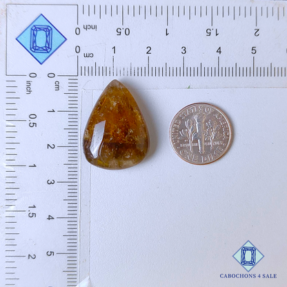 Brown Opal Pear Cabochons