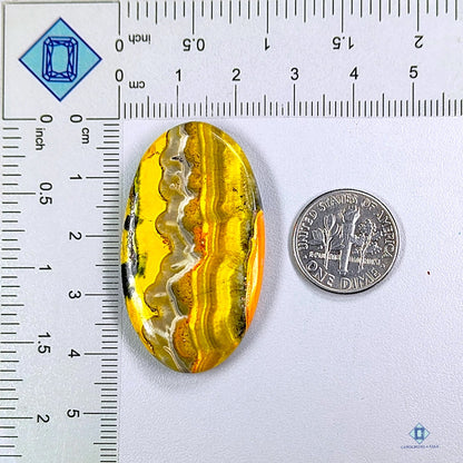 Bumblebee Jasper Oval Cabochons