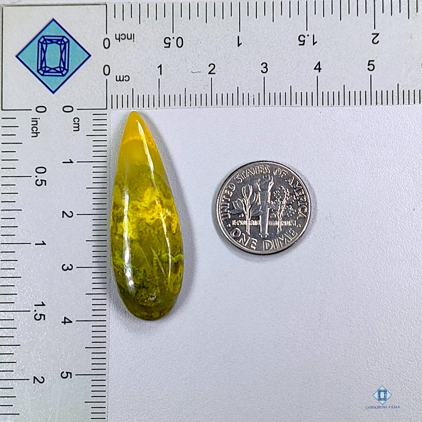 Bumblebee Jasper Pear Cabochons