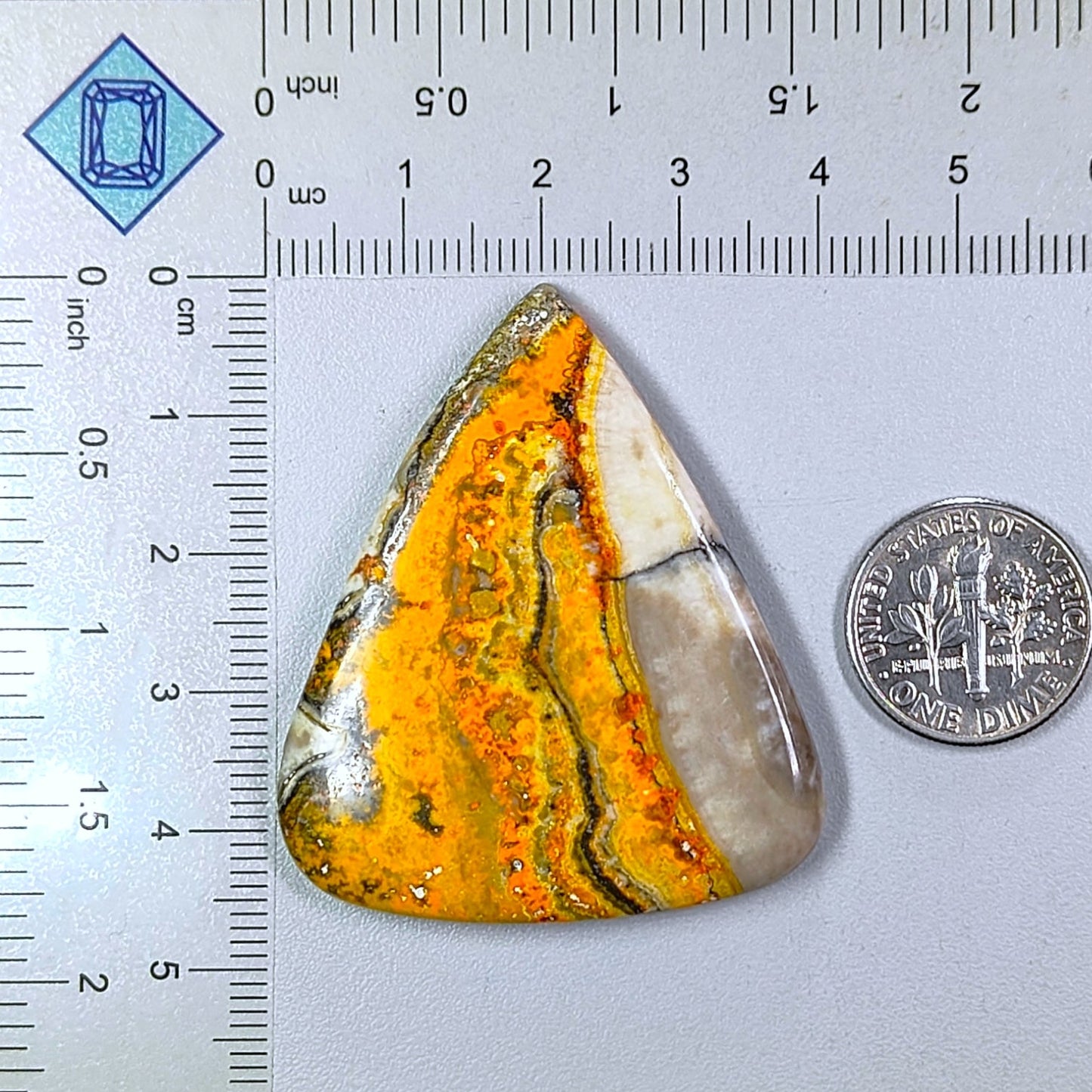 Bumblebee Jasper Pear Cabochons