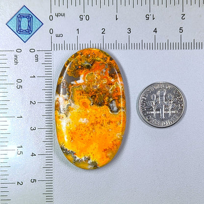 Bumblebee Jasper Oval Cabochons