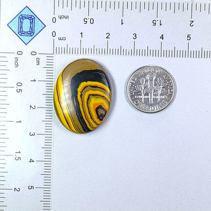 Bumblebee Jasper Oval Cabochons