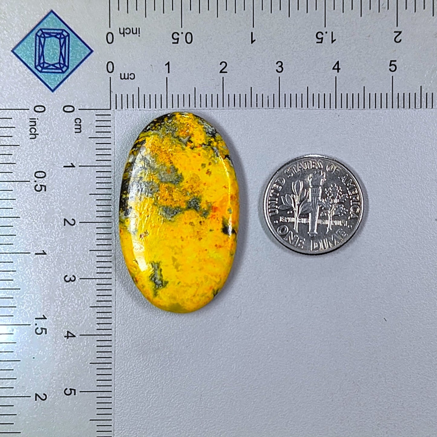 Bumblebee Jasper Oval Cabochons