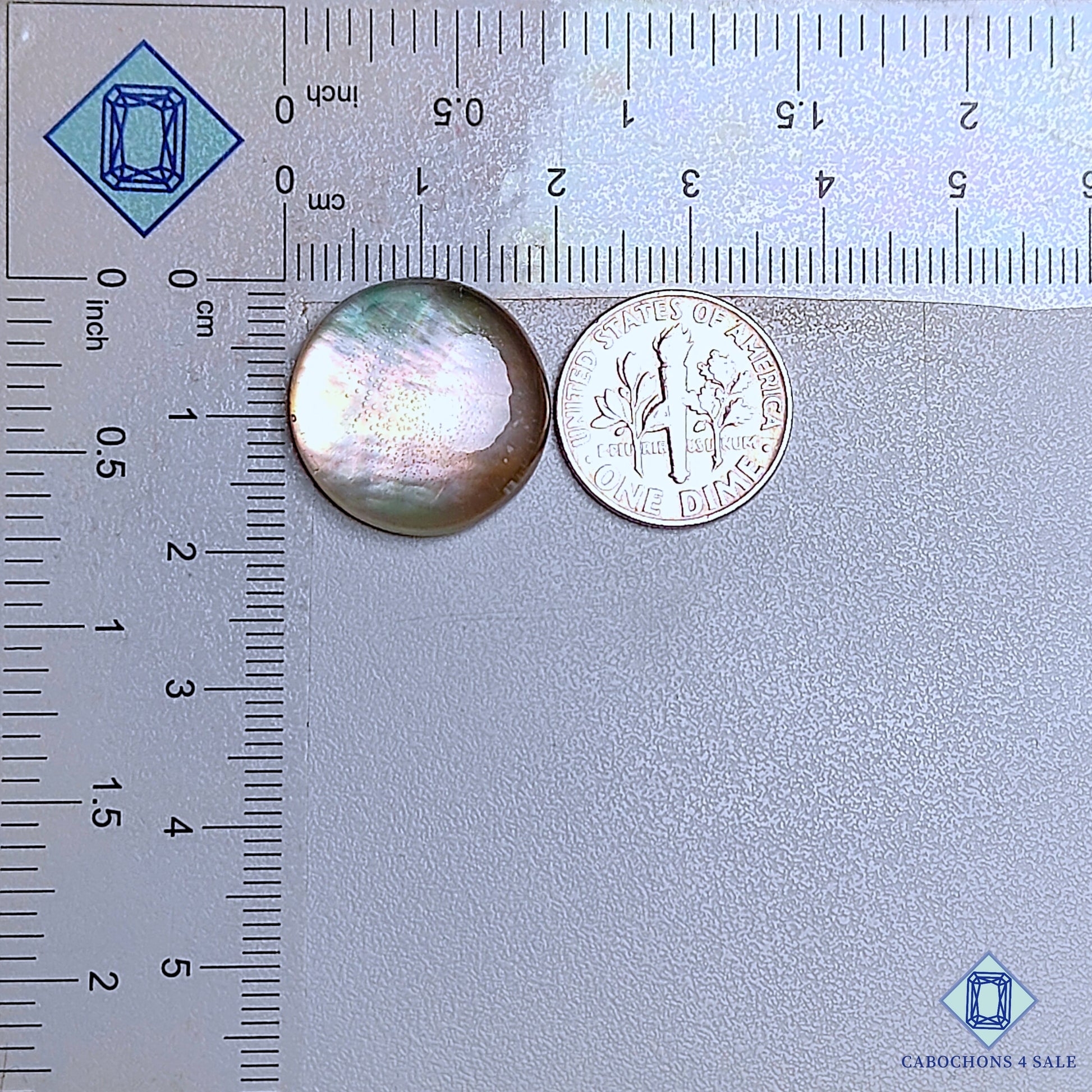 CD Glass + Crystal Quartz Doublet