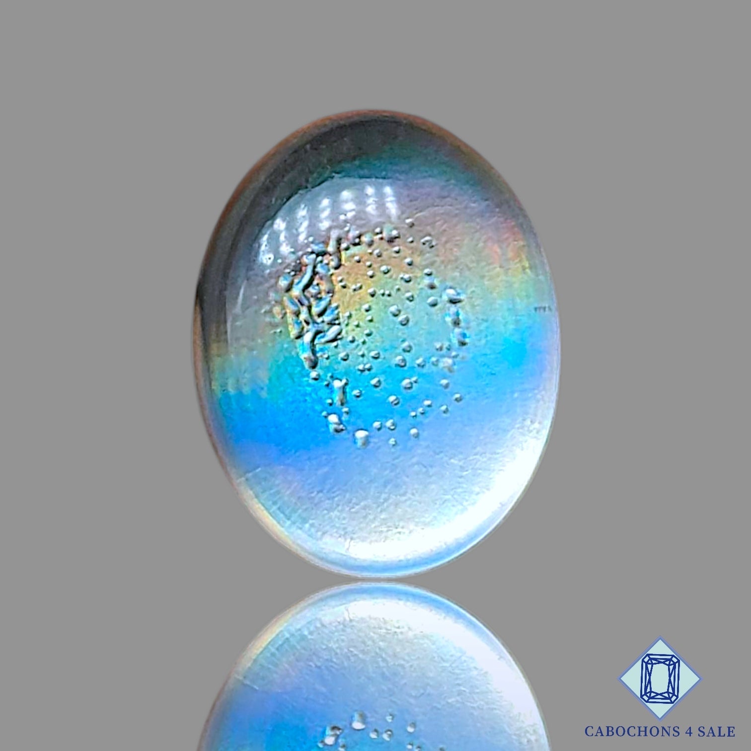 CD Glass + Crystal Quartz Doublet