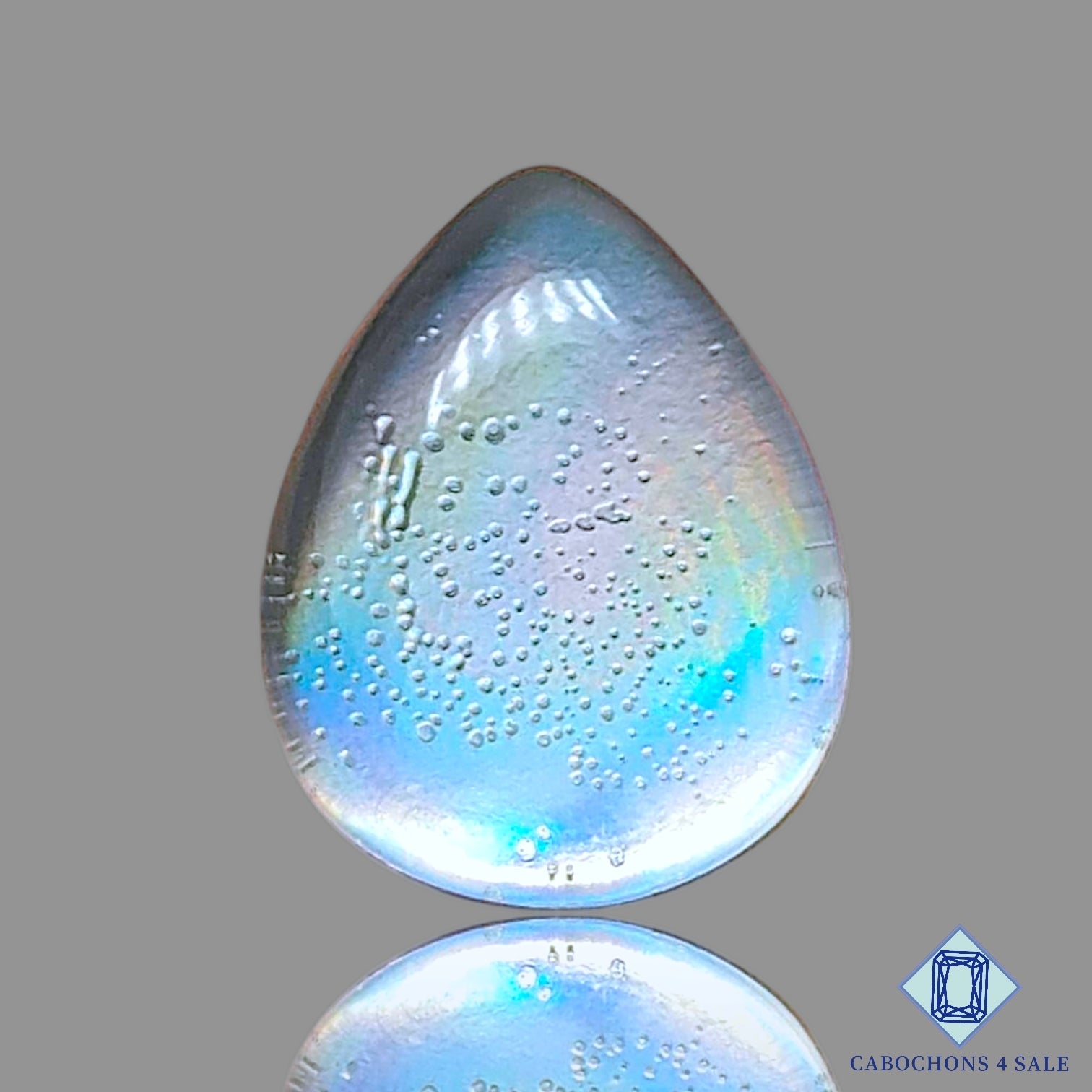 CD Glass + Crystal Quartz Doublet