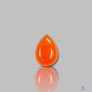 Carnelian Pear Cabochons