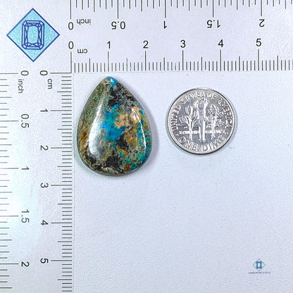 Cavansite Pear Cabochons