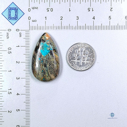 Cavansite Pear Cabochons