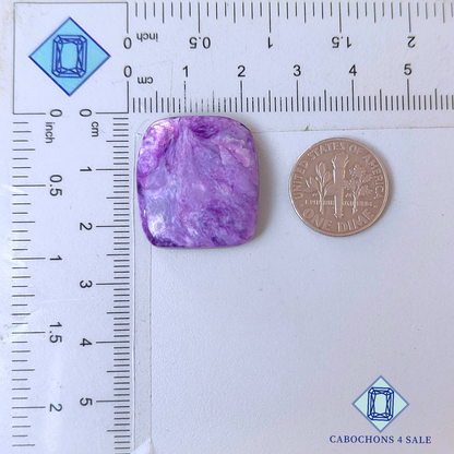 Charoite Fancy Cabochons 23*21*6mm