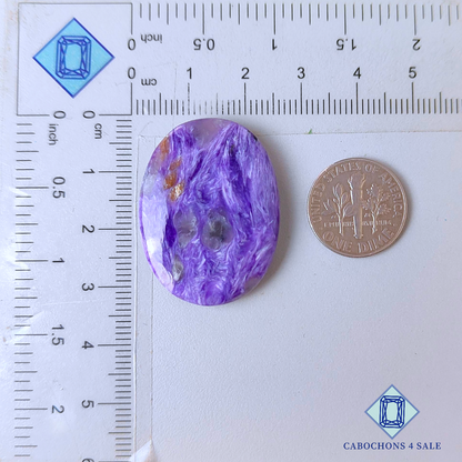 Charoite Oval Cabochons 32*24*5mm