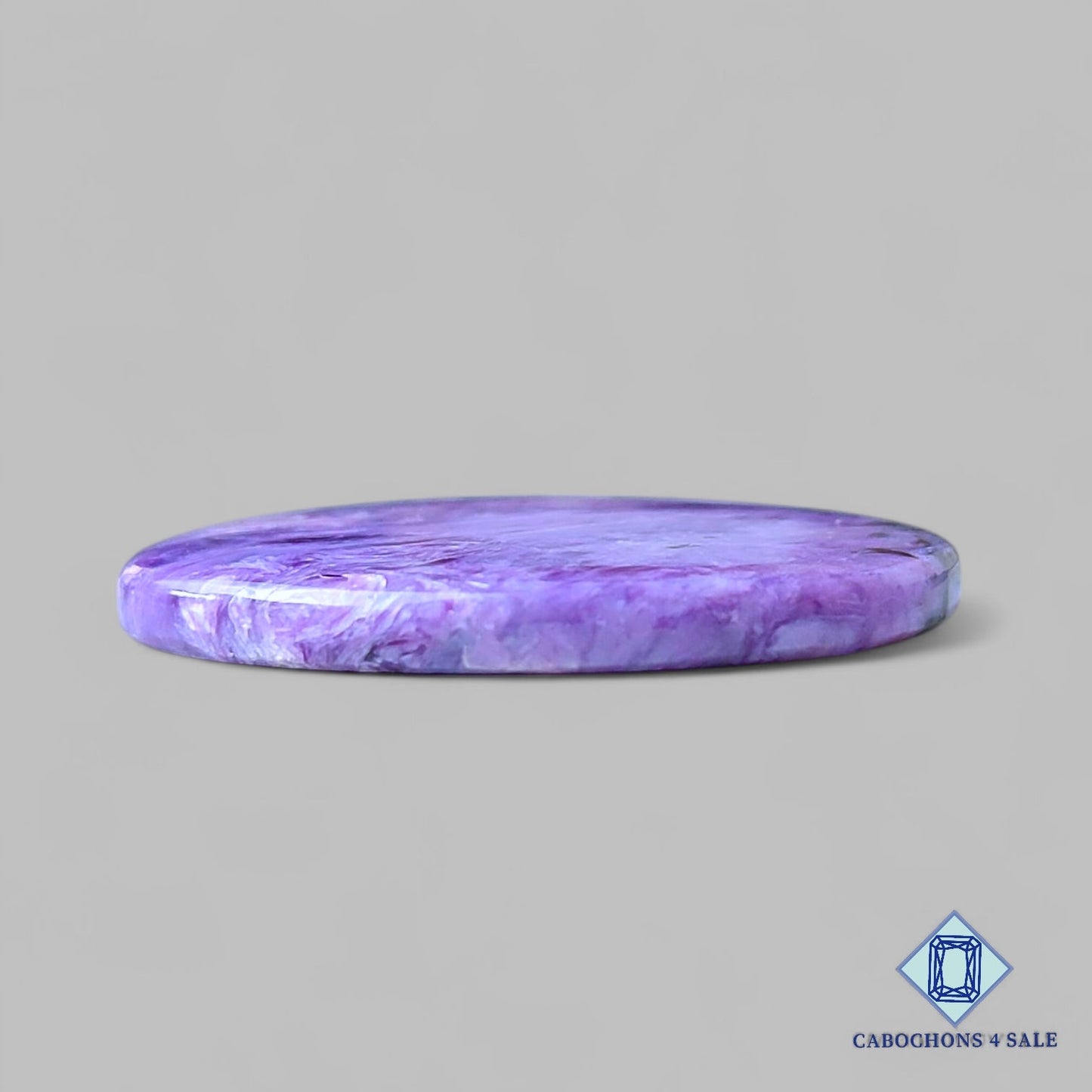 Natural Charoite Gemstone  Oval Cabochons 33*22*4mm from Russia available for sale