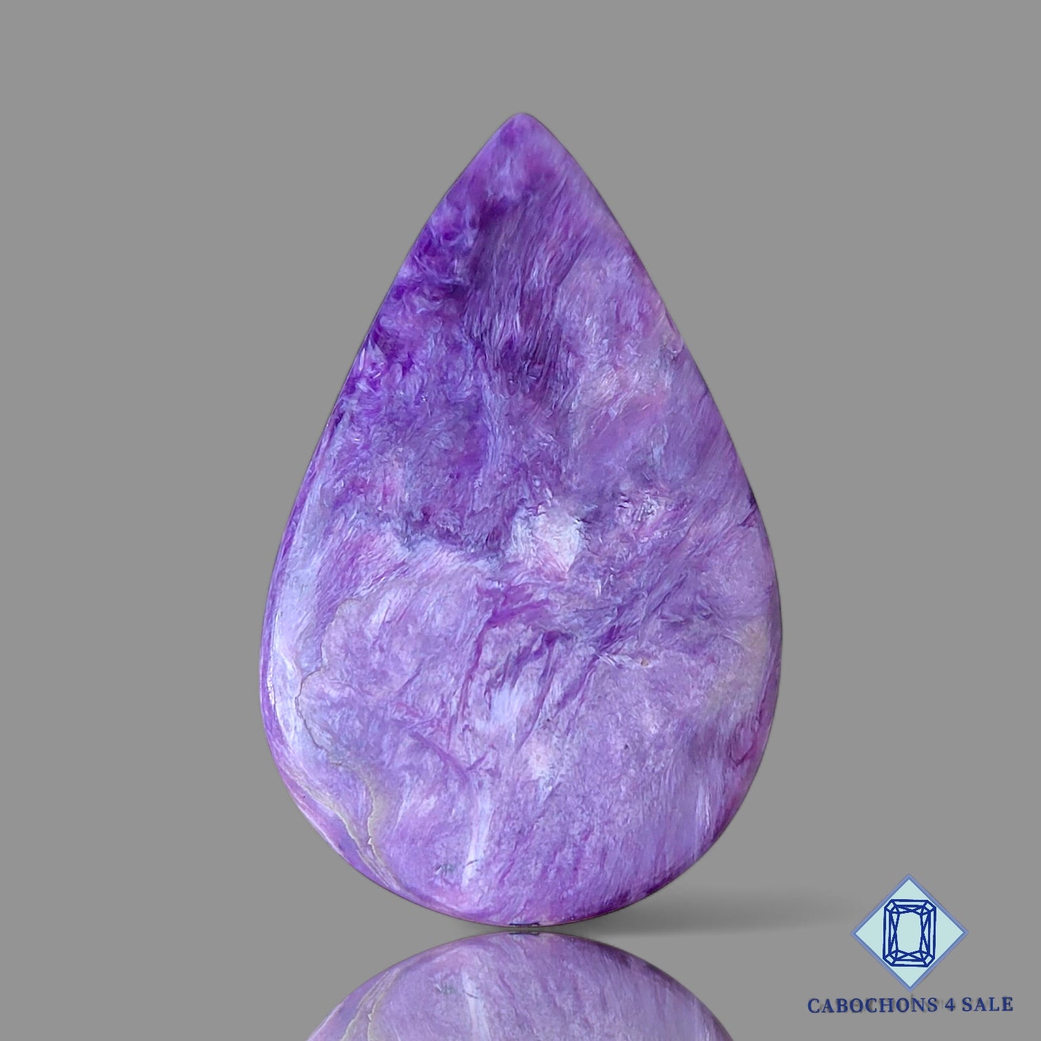 Rare Russian Charoite Cabochons | Polished Purple Stones for Jewelry ...
