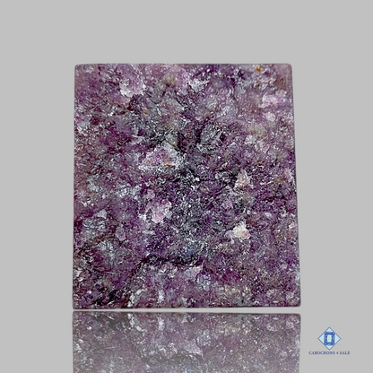 Charoite-c4sw1657-Ractangle-Purple-Druzy