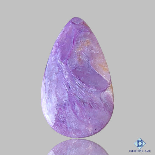 Charoite with Quartz