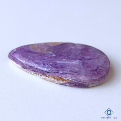 Charoite with Quartz