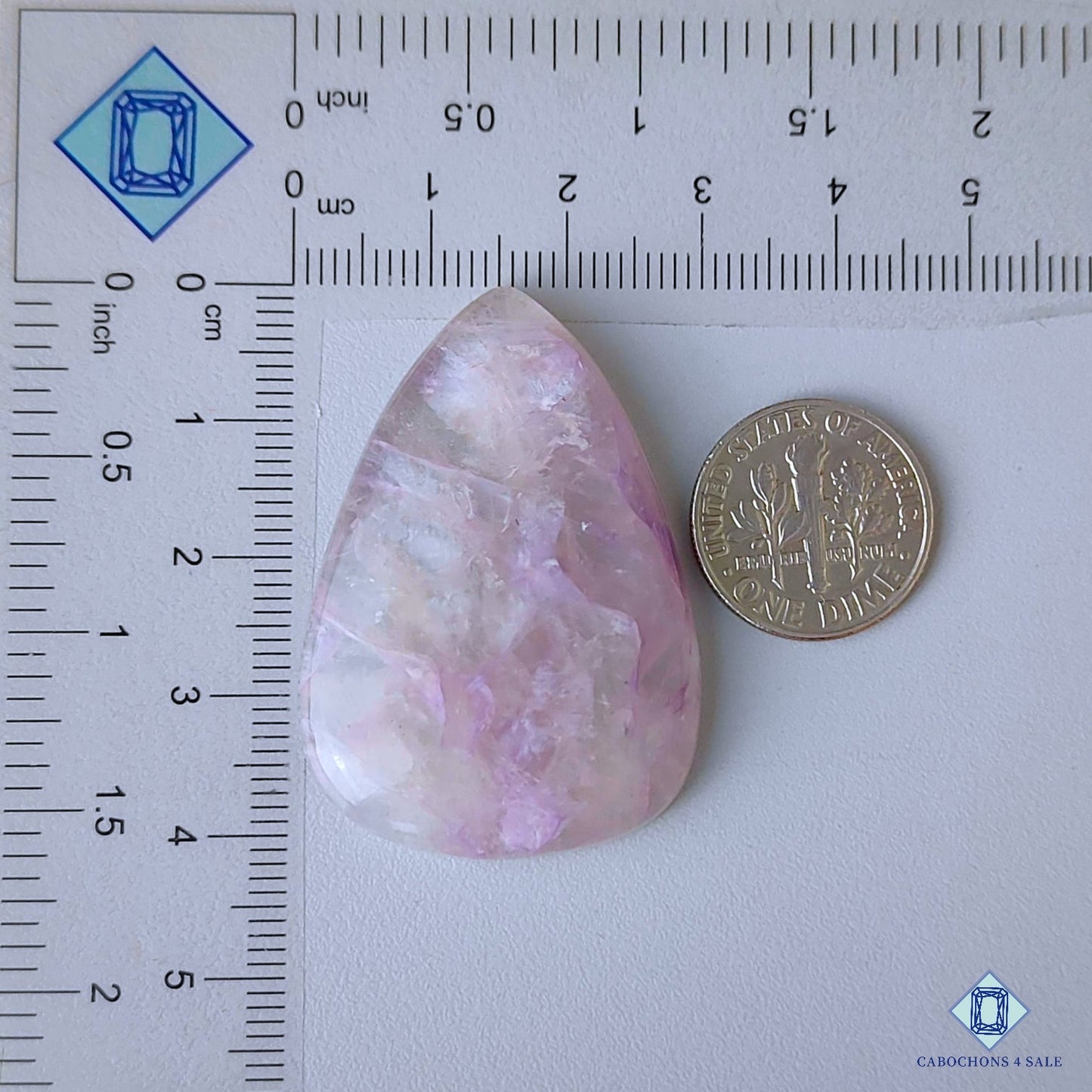 Charoite with Quartz