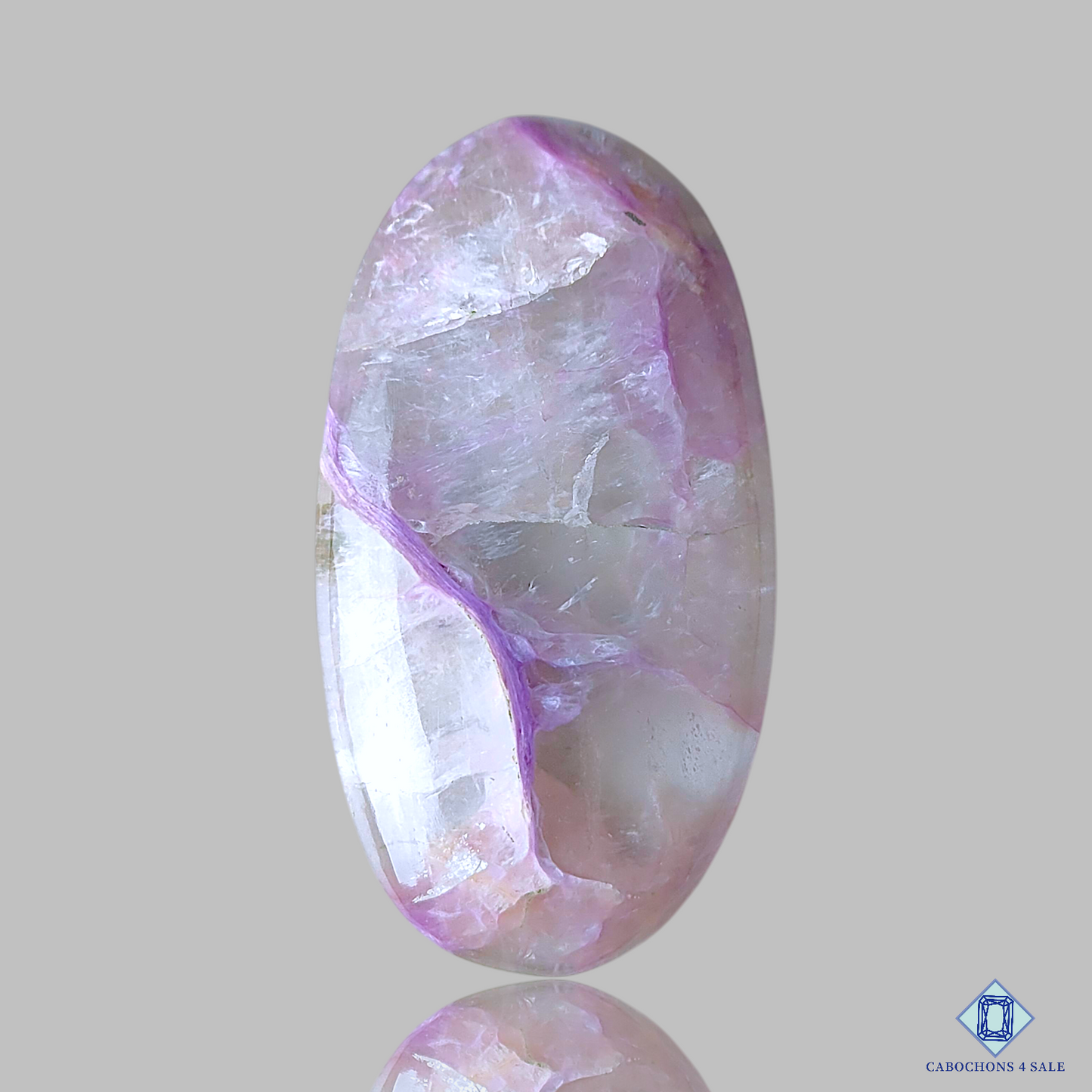Charoite with Quartz