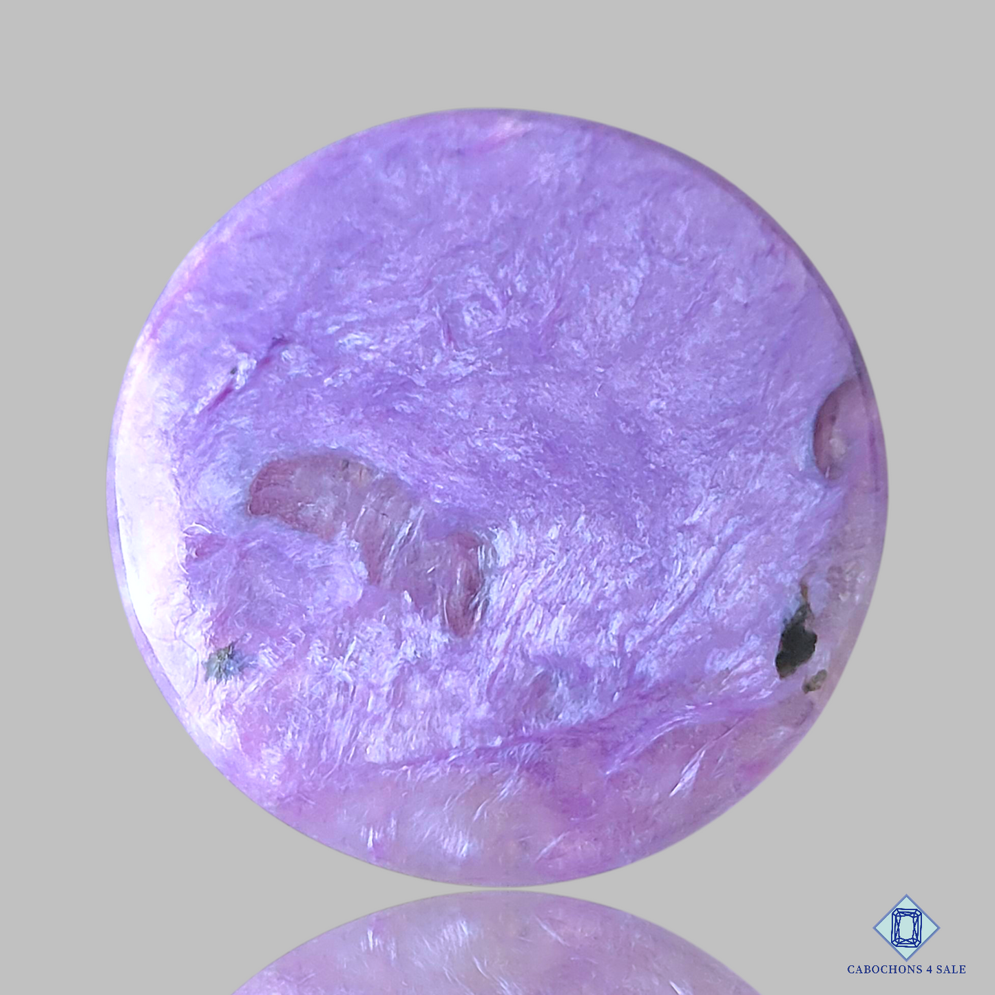 Charoite with Quartz