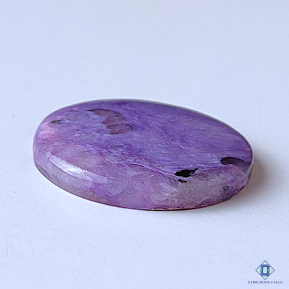 Charoite with Quartz