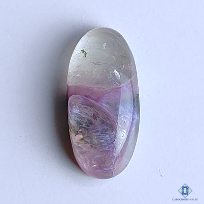 Charoite with Quartz