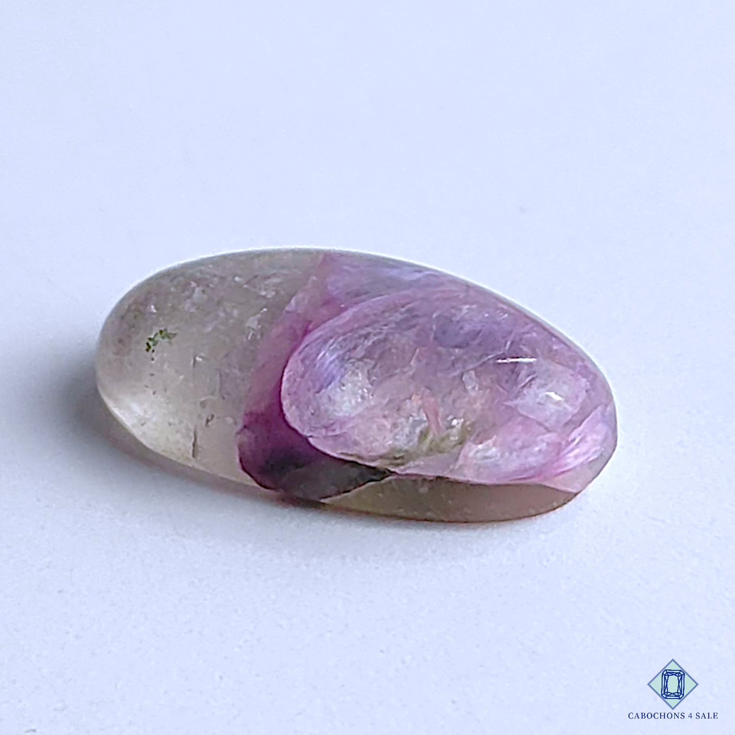 Charoite with Quartz