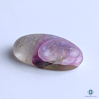 Charoite with Quartz