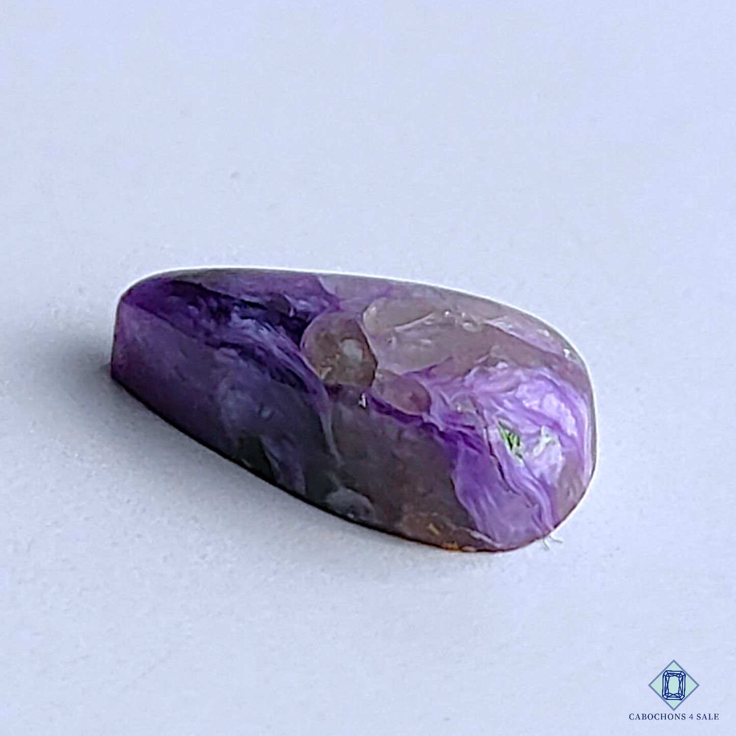 Charoite with Quartz