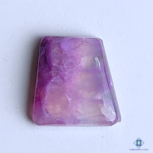 Charoite with Quartz