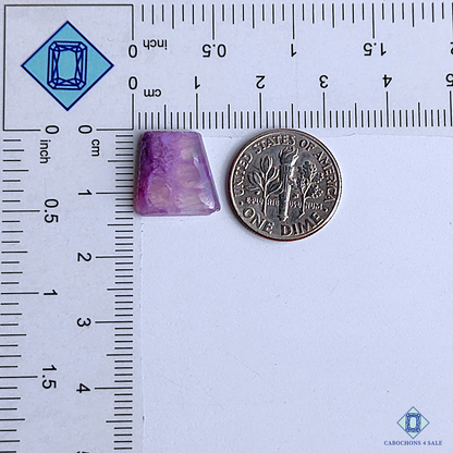 Charoite with Quartz