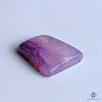 Charoite with Quartz